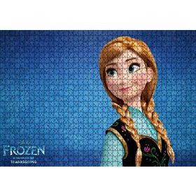 Cakapuzzle Frozen Anna 120 Parça Ahşap Puzzle