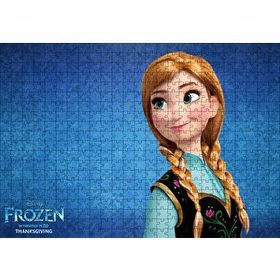 Cakapuzzle Frozen Anna 120 Parça Ahşap Puzzle