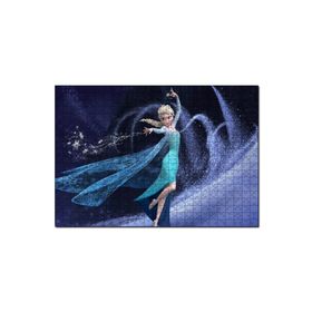 Cakapuzzle Frozen Karlar Ülkesi Kraliçe Elsa 120 Parça Ahşap Puzzle