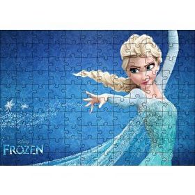 Cakapuzzle Frozen Kraliçe Elsa 120 Parça Ahşap Puzzle