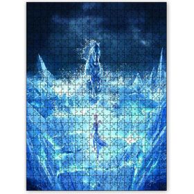 Cakapuzzle Frpzen 2 Queen Elsa ve Fantezi Atı Ahşap 255 Parça Puzzle