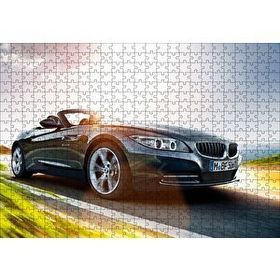 Cakapuzzle Füme BMW Z4 ve Deniz 120 Parça Ahşap Puzzle