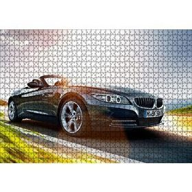 Cakapuzzle Füme BMW Z4 ve Deniz 120 Parça Ahşap Puzzle