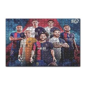 Cakapuzzle Futbol Devleri PSG de 120 Parça Ahşap Puzzle