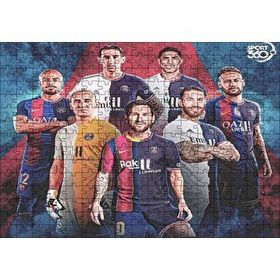 Cakapuzzle Futbol Devleri PSG de 120 Parça Ahşap Puzzle