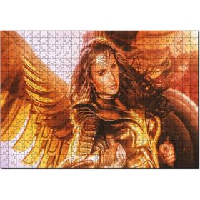Cakapuzzle Gal Gadot Görseli Ahşap 500 Parça Puzzle