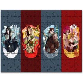 Cakapuzzle Game Of Thrones Çizgi Film Karekterleri Görseli Mdf 1000 Parça Puzzle