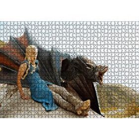 Cakapuzzle Game of Thrones Daenerys Targaryen 120 Parça Ahşap Puzzle