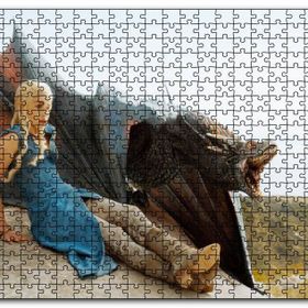 Cakapuzzle Game Of Thrones Daenerys Targaryen Mdf 1000 Parça Puzzle