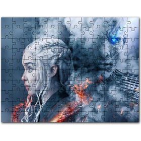 Cakapuzzle Game Of Thrones Daenerys Targaryen Night King Mdf 255 Parça Puzzle