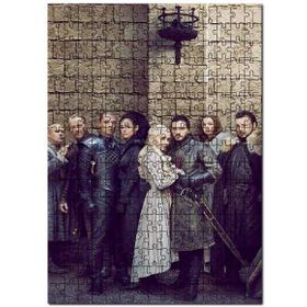 Cakapuzzle Game Of Thrones Jon Snow Daenerys Targaryen Mdf 255 Parça Puzzle