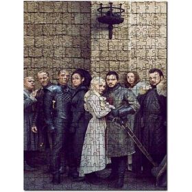 Cakapuzzle Game Of Thrones Jon Snow Daenerys Targaryen Mdf 255 Parça Puzzle