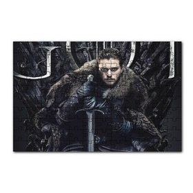 Cakapuzzle Game of Thrones Jon Snow Tahtta 120 Parça Ahşap Puzzle