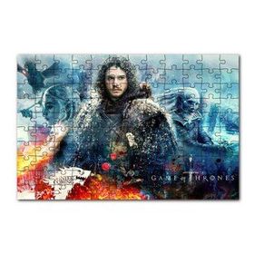 Cakapuzzle Game of Thrones Karakterleri Kompozisyon 120 Parça Ahşap Puzzle