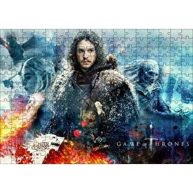 Cakapuzzle Game of Thrones Karakterleri Kompozisyon 120 Parça Ahşap Puzzle