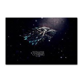 Cakapuzzle Game of Thrones Kış Geliyor Stark Logo 120 Parça Ahşap Puzzle