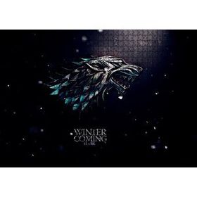 Cakapuzzle Game of Thrones Kış Geliyor Stark Logo 120 Parça Ahşap Puzzle
