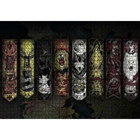 Cakapuzzle Game Of Thrones Televizyon Dizisi Görseli 120 Parça Ahşap Puzzle
