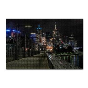 Cakapuzzle Gece Işıkları Gökdelenler ve Deniz 255 Parça Puzzle