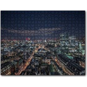 Cakapuzzle Gece Şehir Manzarası 120 Parça Puzzle