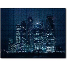 Cakapuzzle Gece ve Gökdelenler 1000 Parça Puzzle