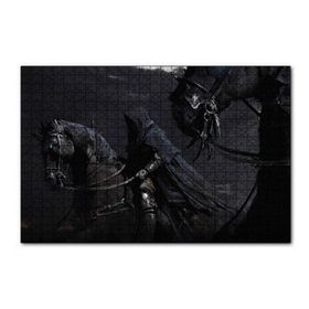 Cakapuzzle Gece ve Kara Şövalyeler Mdf 120 Parça Puzzle