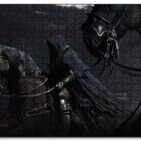 Cakapuzzle Gece ve Kara Şövalyeler Mdf 120 Parça Puzzle