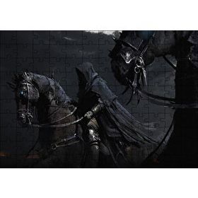 Cakapuzzle Gece ve Kara Şövalyeler Mdf 120 Parça Puzzle