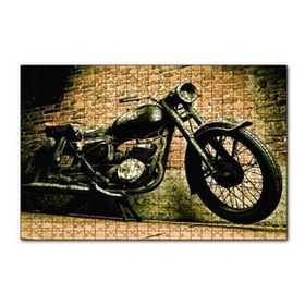 Cakapuzzle Geçmişten Motorsiklet 120 Parça Ahşap Puzzle
