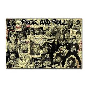 Cakapuzzle Geçmişten Rock Yıldızları 120 Parça Ahşap Puzzle
