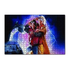 Cakapuzzle Geleceğe Dönüş 120 Parça Ahşap Puzzle