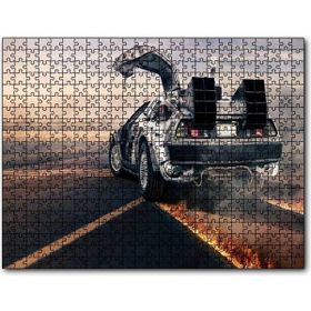 Cakapuzzle Geleceğe Dönüş Delorean'ın Dönüşü 1000 Parça Yapboz Mdf Puzzle