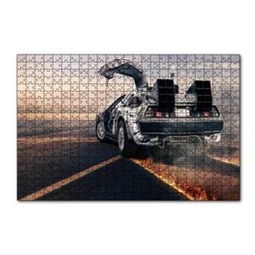 Cakapuzzle Geleceğe Dönüş Deloreanın Dönüşü 120 Parça Ahşap Puzzle