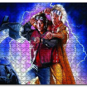 Cakapuzzle Geleceğe Dönüş Mdf 120 Parça Puzzle