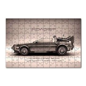 Cakapuzzle Geleceğe Dönüş Otomobili 120 Parça Ahşap Puzzle