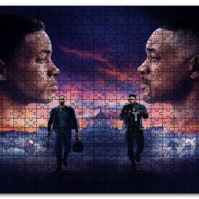 Cakapuzzle Gemini Man Will Smith Two Faces Ahşap 500 Parça Puzzle