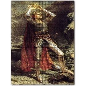 Cakapuzzle Genç Kral Tacını Takıyor Ahşap 1000 Parça Puzzle