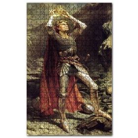 Cakapuzzle Genç Kral Tacını Takıyor Ahşap 255 Parça Puzzle