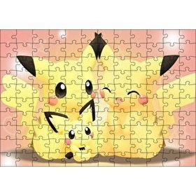Cakapuzzle Gerçekten Sevimli Pichu Görseli Mdf 120 Parça Puzzle