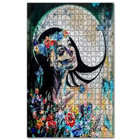 Cakapuzzle Gerçeküstü Resimler Başak Burcu Görseli Ahşap 500 Parça Puzzle