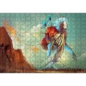 Cakapuzzle Gerçeküstü Sanat Fantastik Yaratık Animasyon Mdf 255 Parça Puzzle