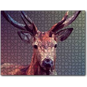 Cakapuzzle Geyik Dijital Mozaik 500 Parça Puzzle