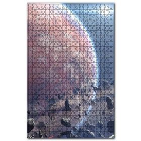 Cakapuzzle Gezegen ve Etrafındaki Asteroid Kuşağı Ahşap 255 Parça Puzzle