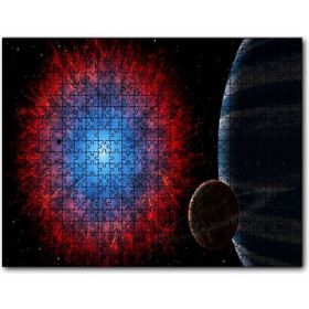 Cakapuzzle Gezegenler ve Evren Kesiti Ahşap 500 Parça Puzzle