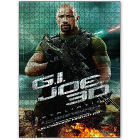 Cakapuzzle Gi Joe the Rock Ahşap 255 Parça Puzzle