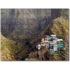 Cakapuzzle Gine Bissau Dağ Köyü Mdf 120 Parça Puzzle