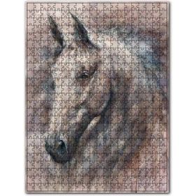 Cakapuzzle Gir Renkli Atbaşı Çizim Görseli Ahşap 500 Parça Puzzle