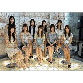 Cakapuzzle Girls Generation Kızlar Mdf 255 Parça Puzzle