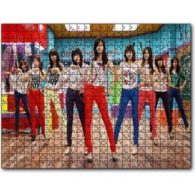 Cakapuzzle Girls Generation Kızlar Mdf 500 Parça Puzzle