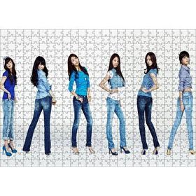 Cakapuzzle Girls Generation Kızlar Mdf 500 Parça Puzzle